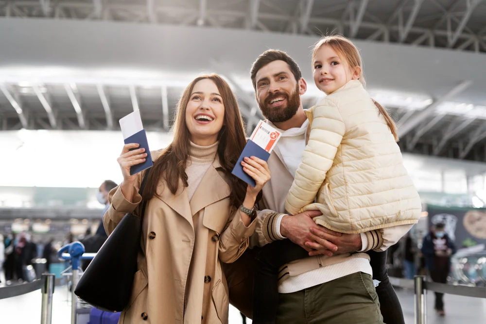 Happy family got Citizenship by Investment program